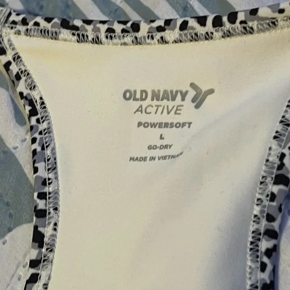 Old Navy Black and White Midi Dress - Picture 3 of 5